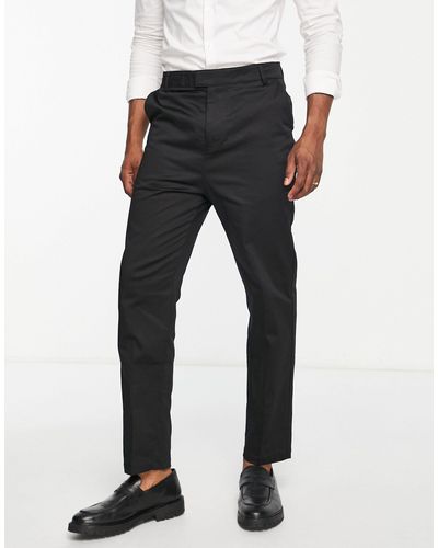 Ban.do Carrot Fit Tapered Suit Trousers - Black