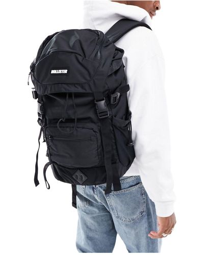 Hollister Top Loader Backpack - Black