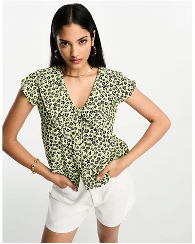 Whistles – buttercup – bluse - Gelb