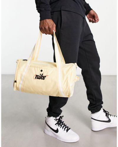 Nike Heritage - borsa a sacco crema - Bianco