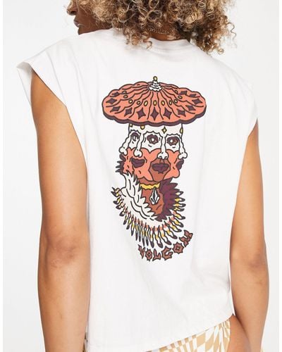 Volcom Connected Minds Tank Top - White