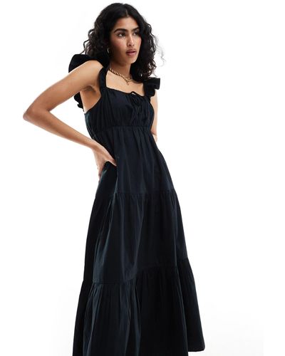 SELECTED Femme Maxi Dress - Black