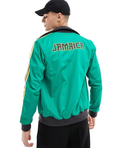 adidas Originals Adidas - football jamaica jff - giacca sportiva - Verde