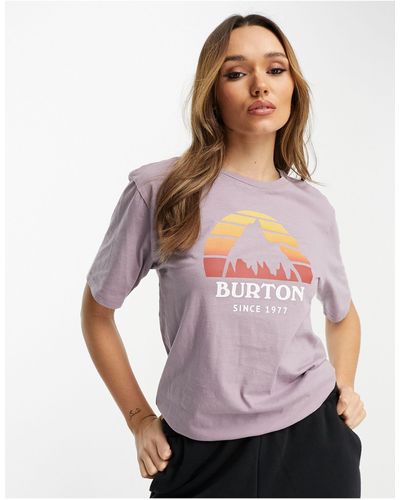 Burton Snowboards Underhill - t-shirt a maniche corte - Rosa