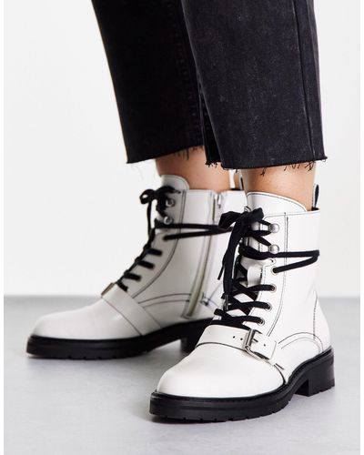 AllSaints Donita Boots - White