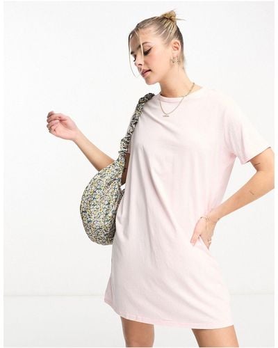 Jdy Exclusive Mini T-shirt Dress - Pink