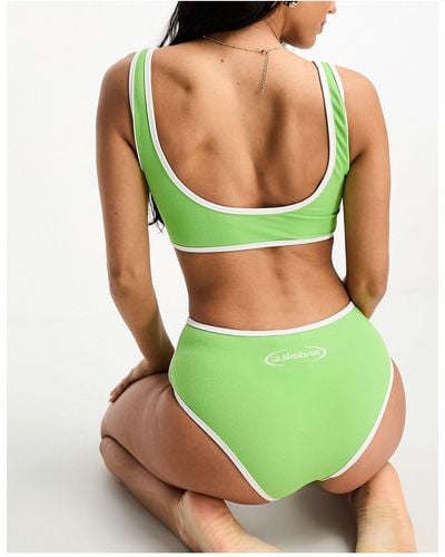 Quiksilver Bikini Bottoms - Green