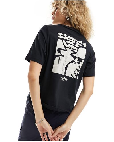Columbia – north cascades – es t-shirt mit rückenaufdruck - Schwarz
