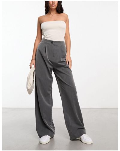 ASOS Relaxed Dad Pants - White