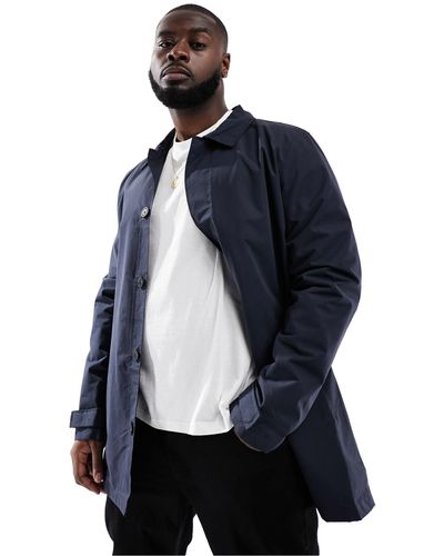 French Connection Plus – trenchcoat - Blau