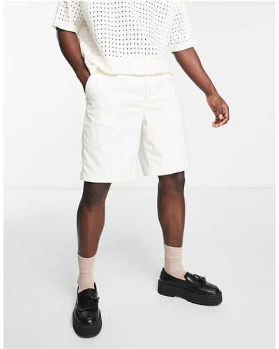 New Look Smart Shorts - White