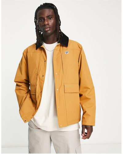 PUMA Classics - giacca oversize color cuoio - Metallizzato