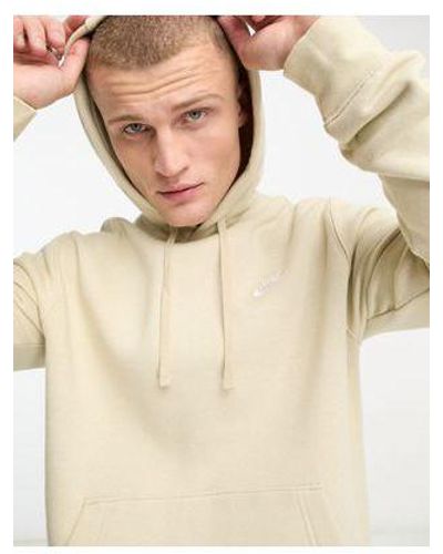 Nike Sudadera con capucha marrón club - Neutro
