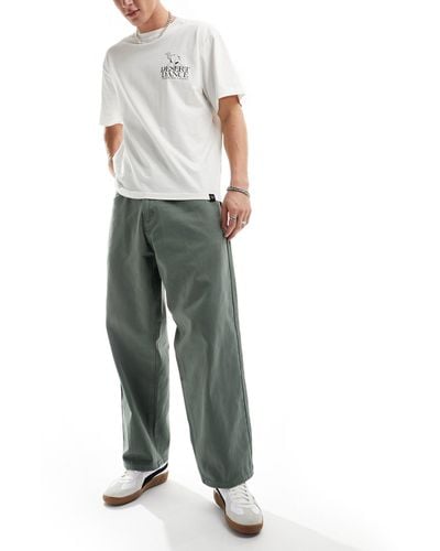 Obey Big Wig baggy Trouser - Green