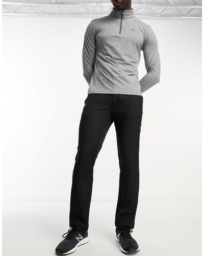 Calvin Klein Golf - bullet - pantaloni elasticizzati regular fit neri - Grigio