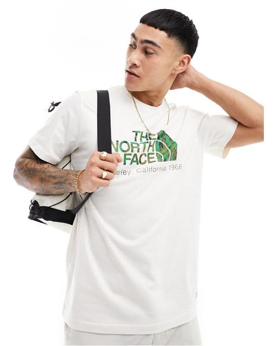 The North Face Berkeley California Large Logo T-shirt - White