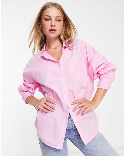 Cotton On Dad Overhemd - Roze