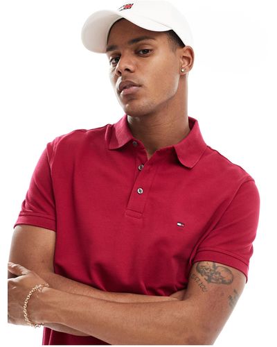 Tommy Hilfiger Slim Polo - Red