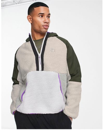 Only & Sons Borg Hoodie - Gray