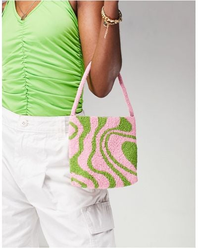 ASOS Beaded Shoulder Bag - Multicolour
