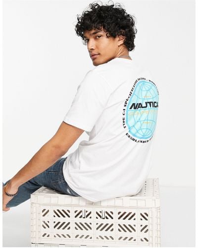 Nautica Guapote Back Print T-shirt - White