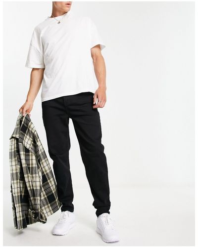 New Look – jeans mit karottenschnitt - Weiß
