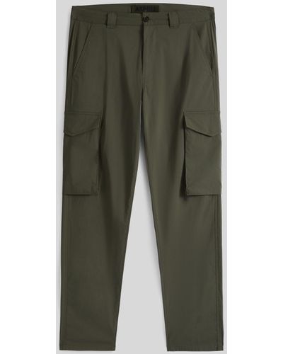 Aspesi Pantalone cargo in popeline di cotone e nylon comfort - Verde