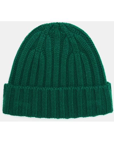 Aspesi Cappellino in cashmere - Verde