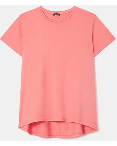 Aspesi T-shirt in jersey di cotone - Rosa
