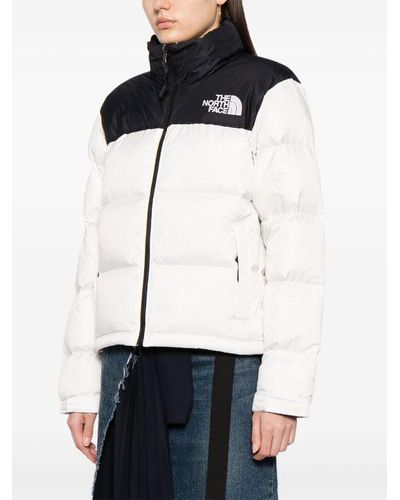 Ladies white deals north face jacket