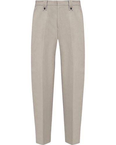 Bottega Veneta Men's Wool Pants Blue