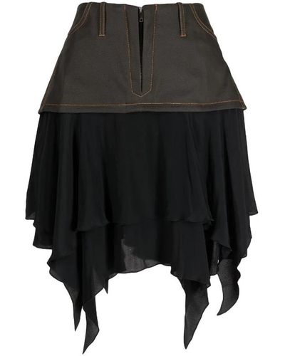 Kiko Kostadinov Women Oseberg Skirt - Black