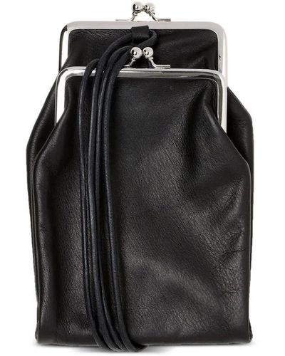 Large Clip Bag Plain Kiss Lock Purse Tan Handbag Top Clip -  Israel