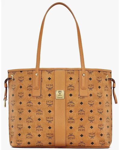 Buy Reversible Multicolour Full Leather Tote Online in India 