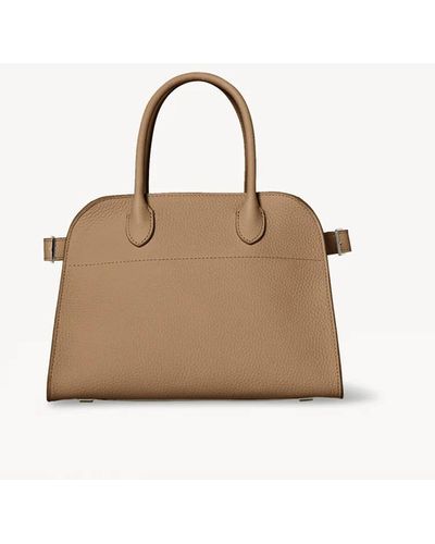 The Row Soft Margaux 10 Bag - Natural
