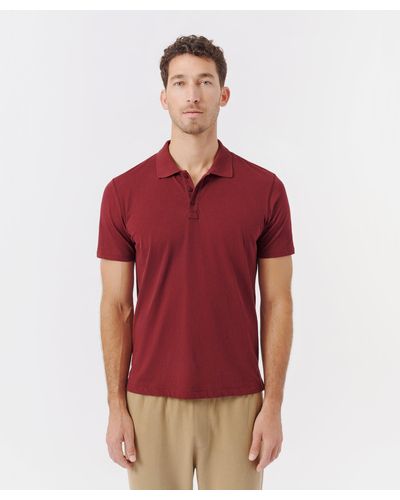 ATM Classic Jersey Polo - Red
