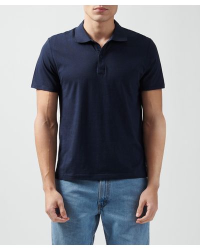ATM Classic Jersey Polo - Blue