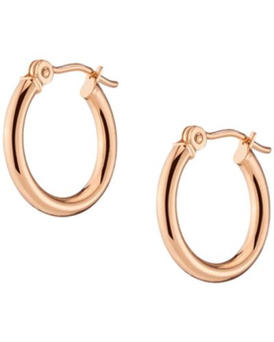 AUrate New York Gold Hoop Earrings - Metallic