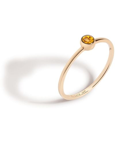 AUrate New York Birthstone Ring (citrine) - Yellow