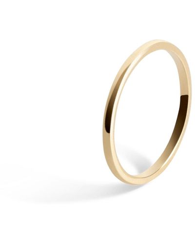 AUrate New York Tricolor Ring Rose Gold - Metallic