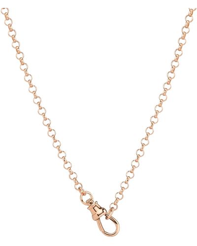 AUrate New York Gold Rolo Chain Necklace - Multicolor