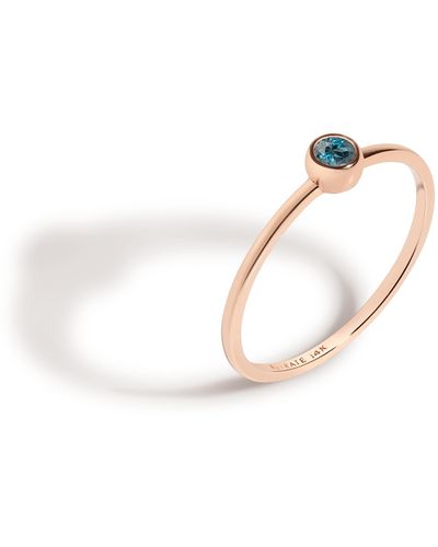 AUrate New York Birthstone Ring (london Blue Topaz) - Multicolor