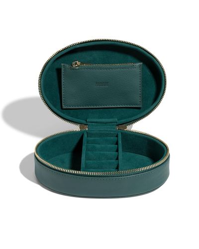 AUrate New York Jewelry Travel Case - Green