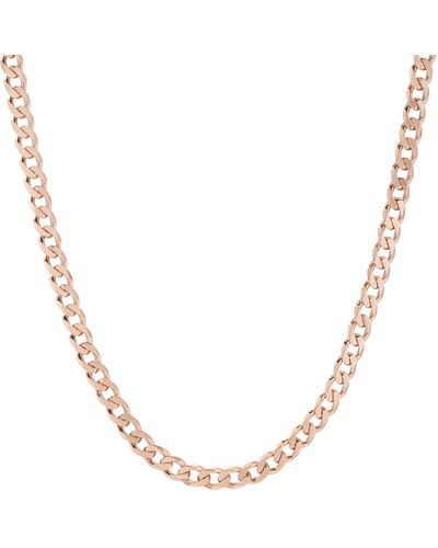AUrate New York Xl Gold Curb Chain Necklace - Metallic