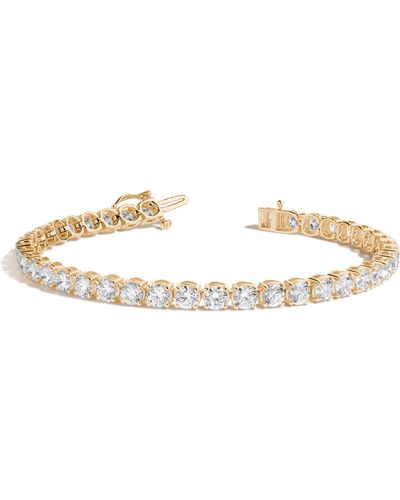 AUrate New York Luxury Diamond Tennis Bracelet - Metallic