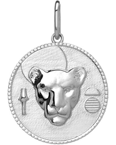 AUrate New York Aurate X Kerry: Lioness Pendant - White