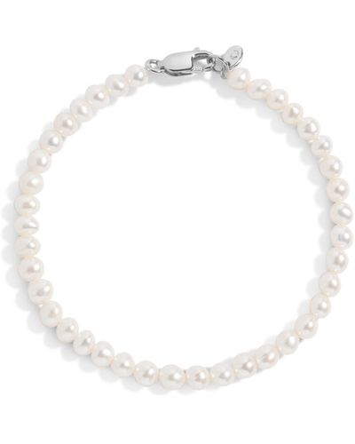 AUrate New York Classic Pearl Bracelet - Natural