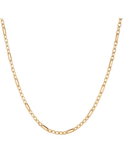 AUrate New York Infinity Chain Link Necklace - Yellow
