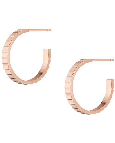 AUrate New York Infinity Hoop Earrings - Pink