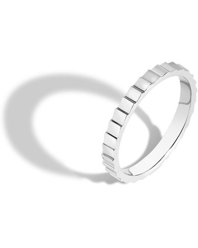 AUrate New York Mini Infinity Ring - White